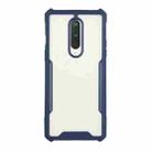 For OnePlus 6 Acrylic + Color TPU Shockproof Case with Neck Lanyard(Dark Blue) - 2