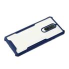 For OnePlus 6 Acrylic + Color TPU Shockproof Case with Neck Lanyard(Dark Blue) - 3