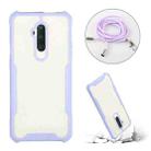For OnePlus 7 Pro Acrylic + Color TPU Shockproof Case with Neck Lanyard(Purple) - 4