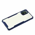 For OnePlus 8T Acrylic + Color TPU Shockproof Case with Neck Lanyard(Dark Blue) - 3