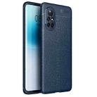 For Huawei nova 8 5G Litchi Texture TPU Shockproof Case(Blue) - 1