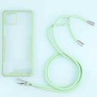 For OPPO A15 Acrylic + Color TPU Shockproof Case with Neck Lanyard(Avocado) - 1