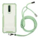 For Xiaomi Redmi K30 / Poco X2 Acrylic + Color TPU Shockproof Case with Neck Lanyard(Avocado) - 1