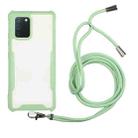 For Huawei P40 Pro Acrylic + Color TPU Shockproof Case with Neck Lanyard(Avocado) - 1