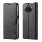 For Xiaomi Mi 10T Lite 5G LC.IMEEKE Calf Texture Horizontal Flip Leather Case with Holder & Card Slots & Wallet(Black) - 1