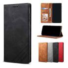 For Samsung Galaxy S20 FE GUSSIM GS-001 Business Style Horizontal Flip Skin Feel PU Leather Case with Holder & Card Slots & Wallet & Photo Frame(Black) - 1