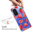 For OnePlus 9 Colored Drawing Pattern Highly Transparent TPU Protective Case(Love Strawberry) - 3
