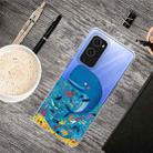 For OnePlus 9 Pro Colored Drawing Pattern Highly Transparent TPU Protective Case(Whale Seabed) - 1