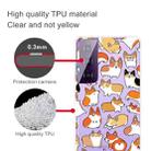 For Samsung Galaxy S21 5G Colored Drawing Pattern Highly Transparent TPU Protective Case(Corgi) - 4