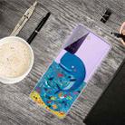 For Samsung Galaxy S21+ 5G Colored Drawing Pattern Highly Transparent TPU Protective Case(Whale Seabed) - 1