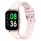 Lokmat KW17 1.3 inch TFT Screen IP68 Waterproof Smart Watch, Support Sleep Monitor / Heart Rate Monitor / Blood Pressure Monitor(Pink) - 1