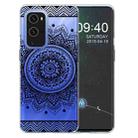 For OnePlus 9 Colored Drawing Pattern Highly Transparent TPU Protective Case(Mandala) - 1
