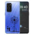 For OnePlus 9 Colored Drawing Pattern Highly Transparent TPU Protective Case(Dandelion) - 1