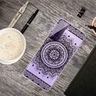 For Samsung Galaxy S21 5G Colored Drawing Pattern Highly Transparent TPU Protective Case(Mandala) - 2