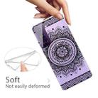 For Samsung Galaxy S21 5G Colored Drawing Pattern Highly Transparent TPU Protective Case(Mandala) - 3