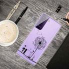 For Samsung Galaxy S21 5G Colored Drawing Pattern Highly Transparent TPU Protective Case(Dandelion) - 2