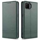 For Oppo A73(4G)2020 AZNS Magnetic Calf Texture Horizontal Flip Leather Case with Card Slots & Holder & Wallet(Dark Green) - 1