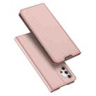 For Samsung Galaxy A32 5G / M32 5G DUX DUCIS Skin Pro Series Horizontal Flip PU + TPU Leather Case, with Holder & Card Slots(Rose Gold) - 1