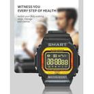 Lokmat MK22 1.21 inch FSTN LCD Screen 50m Waterproof Smart Watch, Support Information Reminder / Remote Camera / Sport Record(Black) - 14