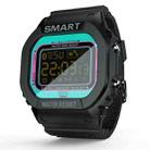 Lokmat MK22 1.21 inch FSTN LCD Screen 50m Waterproof Smart Watch, Support Information Reminder / Remote Camera / Sport Record(Blue) - 1