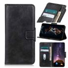 For Samsung Galaxy A72 5G Mirren Crazy Horse Texture Horizontal Flip Leather Case with Holder & Card Slots & Wallet(Black) - 1