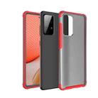 For Samsung Galaxy A72 5G / 4G Four-corner Shockproof TPU + PC Protective Case(Red) - 1