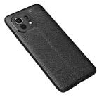 For Xiaomi Mi 11 Litchi Texture TPU Shockproof Case(Black) - 2