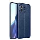 For Xiaomi Mi 11 Litchi Texture TPU Shockproof Case(Blue) - 1