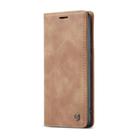 For Samsung Galaxy S21 Ultra 5G CaseMe 013 Multifunctional Horizontal Flip Leather Case with Holder & Card Slot & Wallet(Brown) - 2