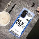 For OnePlus 9 Boarding Pass Series TPU Phone Protective Case(New York) - 1
