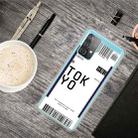 For Samsung Galaxy A52 5G / 4G Boarding Pass Series TPU Phone Protective Case(Tokyo) - 1