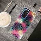 For OnePlus 9 Shockproof Painted Transparent TPU Protective Case(Fluorescent Branches) - 1
