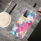 For Samsung Galaxy A52 5G / 4G Shockproof Painted Transparent TPU Protective Case(Color Quartet) - 1