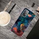 For Samsung Galaxy A52 5G / 4G Shockproof Painted Transparent TPU Protective Case(Watercolor Ink) - 1