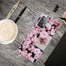 For Samsung Galaxy A52 5G / 4G Shockproof Painted Transparent TPU Protective Case(Envelope Rose) - 1