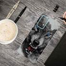 For Samsung Galaxy A52 5G / 4G Shockproof Painted Transparent TPU Protective Case(Mountain Wolf) - 1