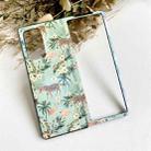 For Samsung Galaxy Z Fold2 5G Jungle Flowers Pattern Foldable Flip Protective Case(Flamingo Leopard) - 1