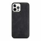For iPhone 12 mini JEEHOOD Retro Magnetic Detachable Protective Case with Wallet & Card Slot & Holder (Black) - 3