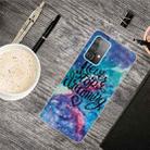 For Samsung Galaxy A52 5G / 4G Shockproof Painted Transparent TPU Protective Case(Chasing Dreams) - 1