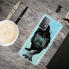 For Samsung Galaxy A52 5G / 4G Shockproof Painted Transparent TPU Protective Case(Mutant Wolf) - 1