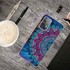 For Samsung Galaxy A72 5G /4G Shockproof Painted Transparent TPU Protective Case(Rape Blossoms) - 1