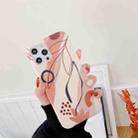 For iPhone 11 Pro Max Watercolor Painting Series Half Coverage IMD Workmanship Protective Case (DX-50) - 1