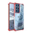 For Samsung Galaxy S21 Ultra 5G wlons Explorer Series PC+TPU Protective Case(Red) - 1