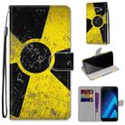 For Samsung Galaxy A5 2017 Coloured Drawing Cross Texture Horizontal Flip PU Leather Case with Holder & Card Slots & Wallet & Lanyard(Yellow and Black Signs) - 1