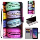For Samsung Galaxy A6 2018 Coloured Drawing Cross Texture Horizontal Flip PU Leather Case with Holder & Card Slots & Wallet & Lanyard(Colorful Layer Cake) - 1