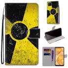 For Huawei nova 6 SE / P40 Lite Coloured Drawing Cross Texture Horizontal Flip PU Leather Case with Holder & Card Slots & Wallet & Lanyard(Yellow Black Logo) - 1