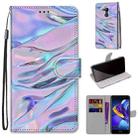 For Huawei Honor V9 Play Coloured Drawing Cross Texture Horizontal Flip PU Leather Case with Holder & Card Slots & Wallet & Lanyard(Fluorescent Water Texture) - 1