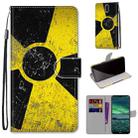 For Nokia 2.3 Coloured Drawing Cross Texture Horizontal Flip PU Leather Case with Holder & Card Slots & Wallet & Lanyard(Yellow Black Logo) - 1