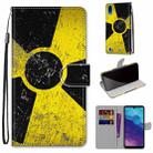 For ZTE Blade A5 2020 Coloured Drawing Cross Texture Horizontal Flip PU Leather Case with Holder & Card Slots & Wallet & Lanyard(Yellow Black Logo) - 1