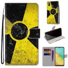 For ZTE Blade V10 Vita Coloured Drawing Cross Texture Horizontal Flip PU Leather Case with Holder & Card Slots & Wallet & Lanyard(Yellow Black Logo) - 1